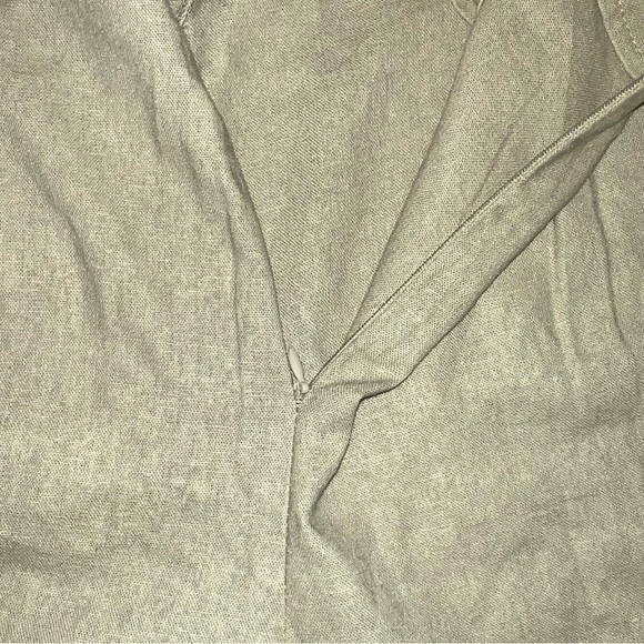 Avec Les Filles Wide Leg Linen-Blend Pant. New - Picture 8 of 8